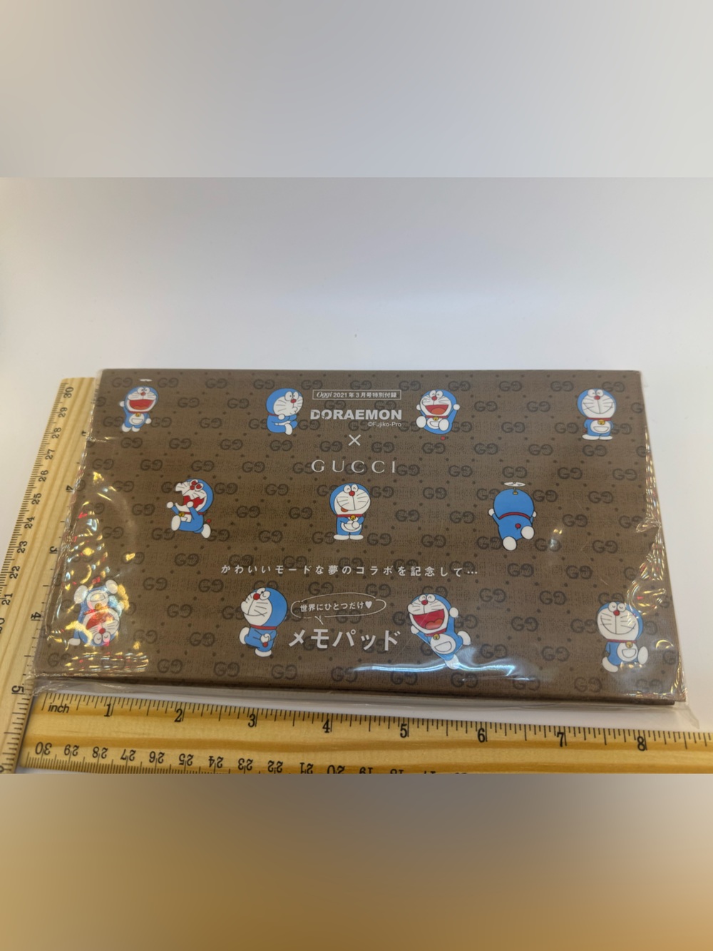 Gucci x Doraemon monogrammed note pad Limited Edition NWT Gucci - Picture 7 of 8